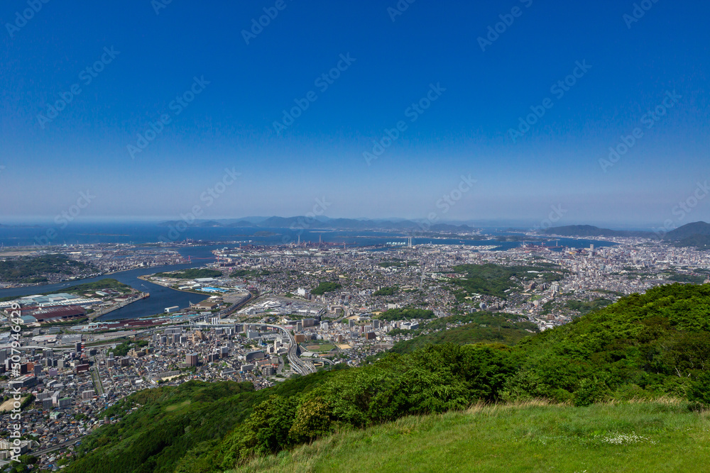 皿倉山からの眺望　北九州市八幡東区