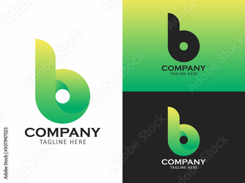 Letter B Logo Design. Can be used by property company, sports company, Apparel Company, printing company, travel company, tecnology company etc.