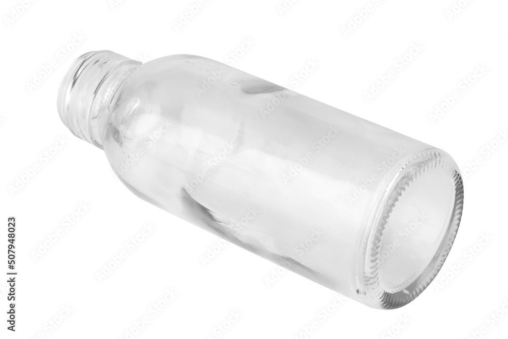 glass bottle isolated on white background glass bottle isolated on white background