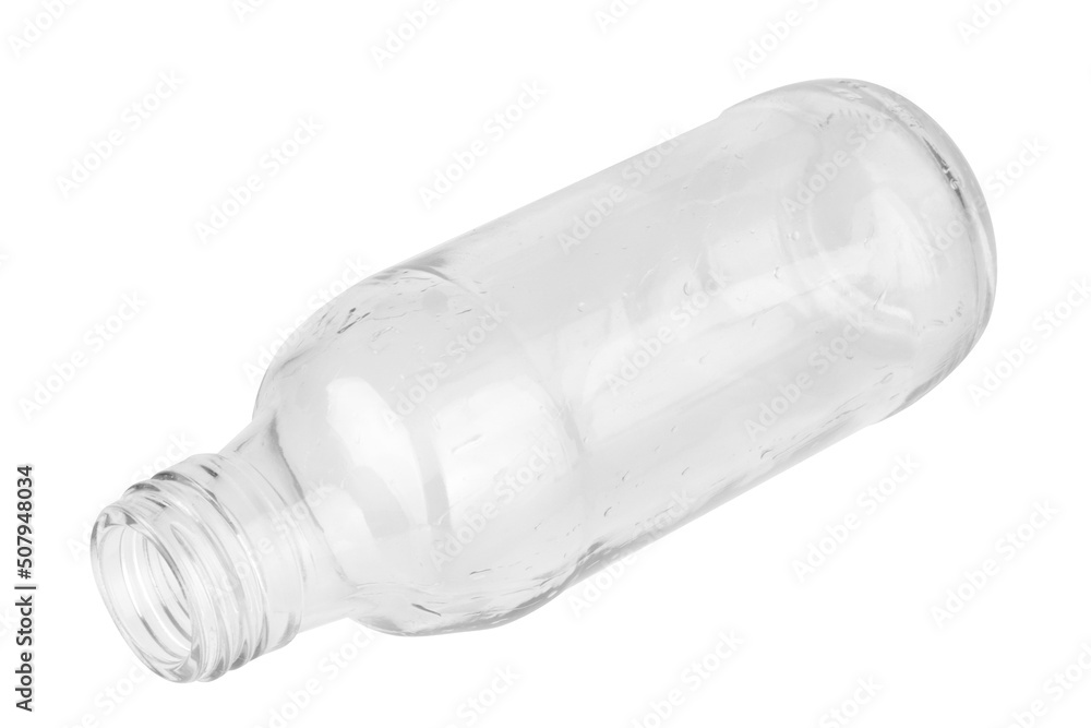 glass bottle isolated on white background glass bottle isolated on white background
