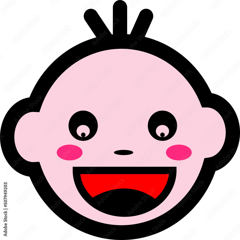 kid emotion icon sign design kid emotion icon sign design