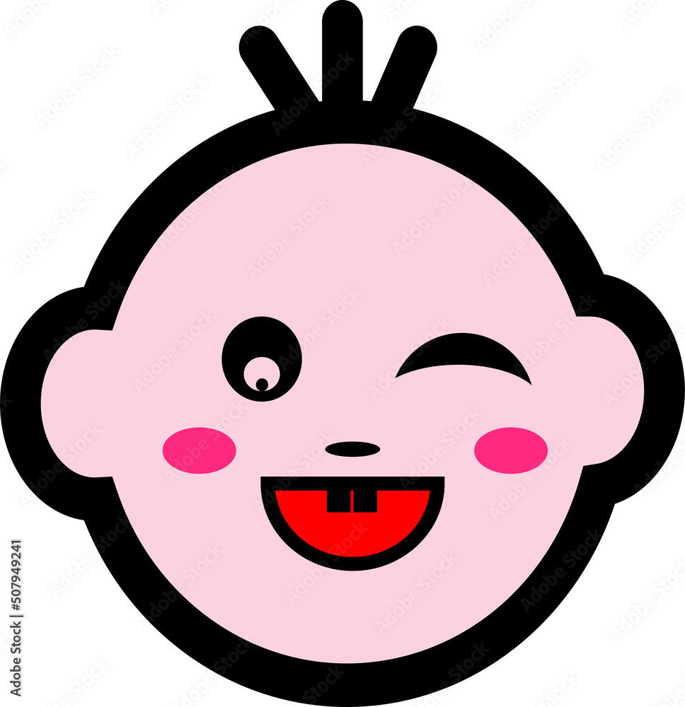 kid emotion icon sign design kid emotion icon sign design