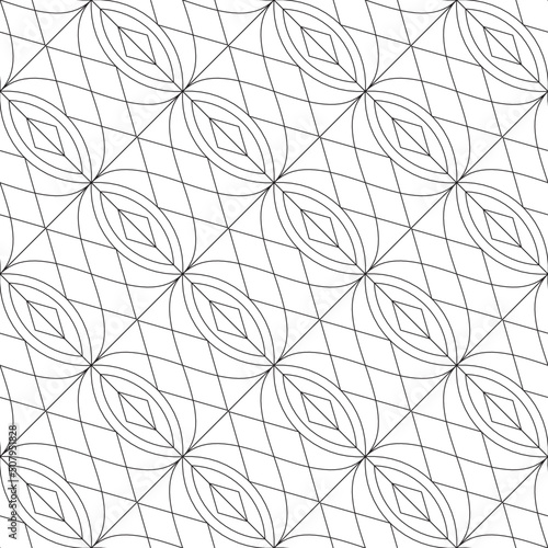 seamless pattern with geometric shapes black and white for laminate sheet design
