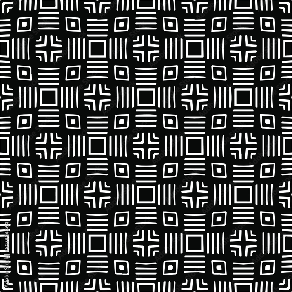 Abstract background with repeat pattern . black and white color. Unique geometric vector swatch. Perfect for site backdrop, wrapping paper, wallpaper, textile and surface design. Abstract background with repeat pattern . black and white color. Unique geometric vector swatch. Perfect for site backdrop, wrapping paper, wallpaper, textile and surface design.