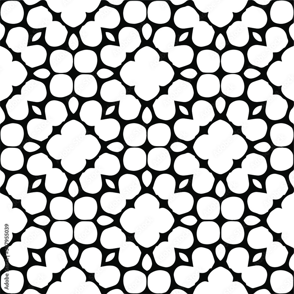 Abstract background with repeat pattern . black and white color. Unique geometric vector swatch. Perfect for site backdrop, wrapping paper, wallpaper, textile and surface design. Abstract background with repeat pattern . black and white color. Unique geometric vector swatch. Perfect for site backdrop, wrapping paper, wallpaper, textile and surface design.