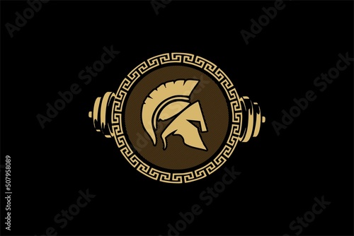 GLADIATOR GYM VECTOR LOGO VINTAGE