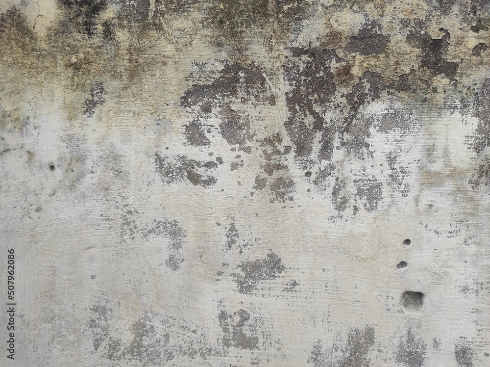 Fototapeta premium Cement wall texture dirty rough grunge background.Concrete wall of light grey color, cement texture background.Grunge Background Texture, Abstract Dirty Splash Painted Wall.