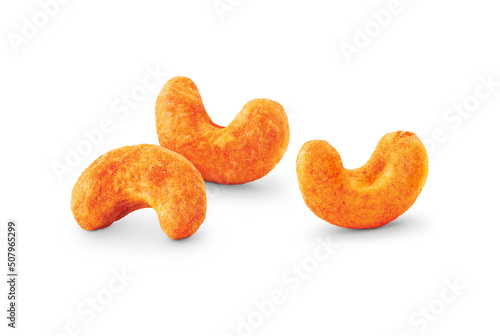masala cashew, cashew nut, cashew nut isolated, cashew on white background, dry fruits