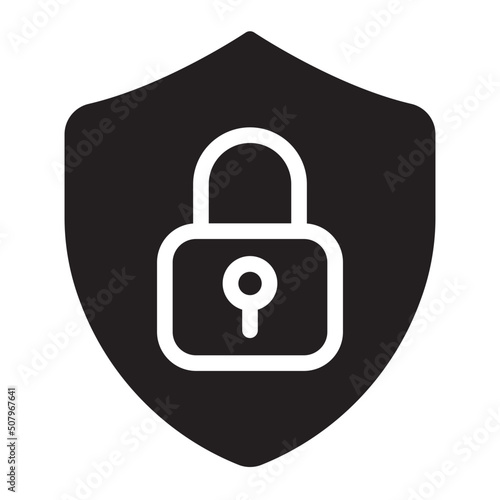security glyph icon
