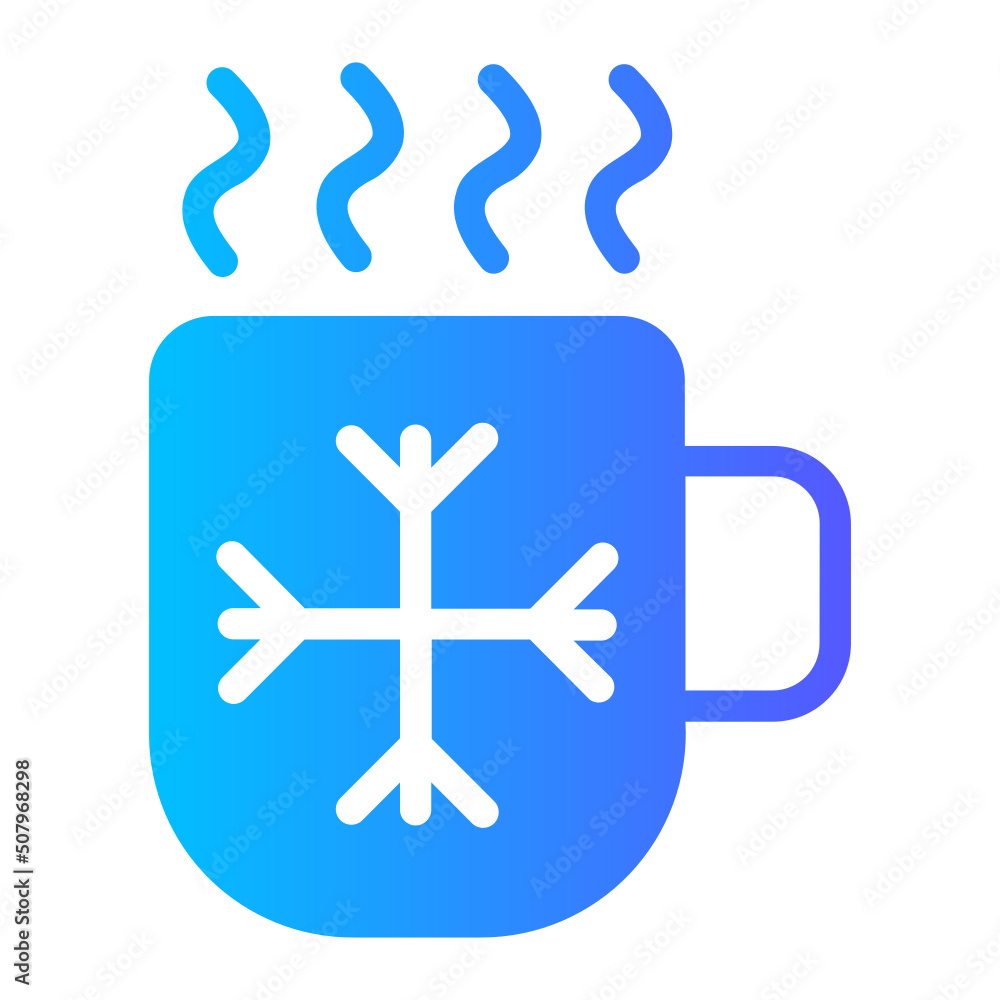 Obraz premium Flat Gradien gradient icon