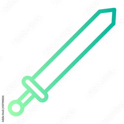 sword gradient icon