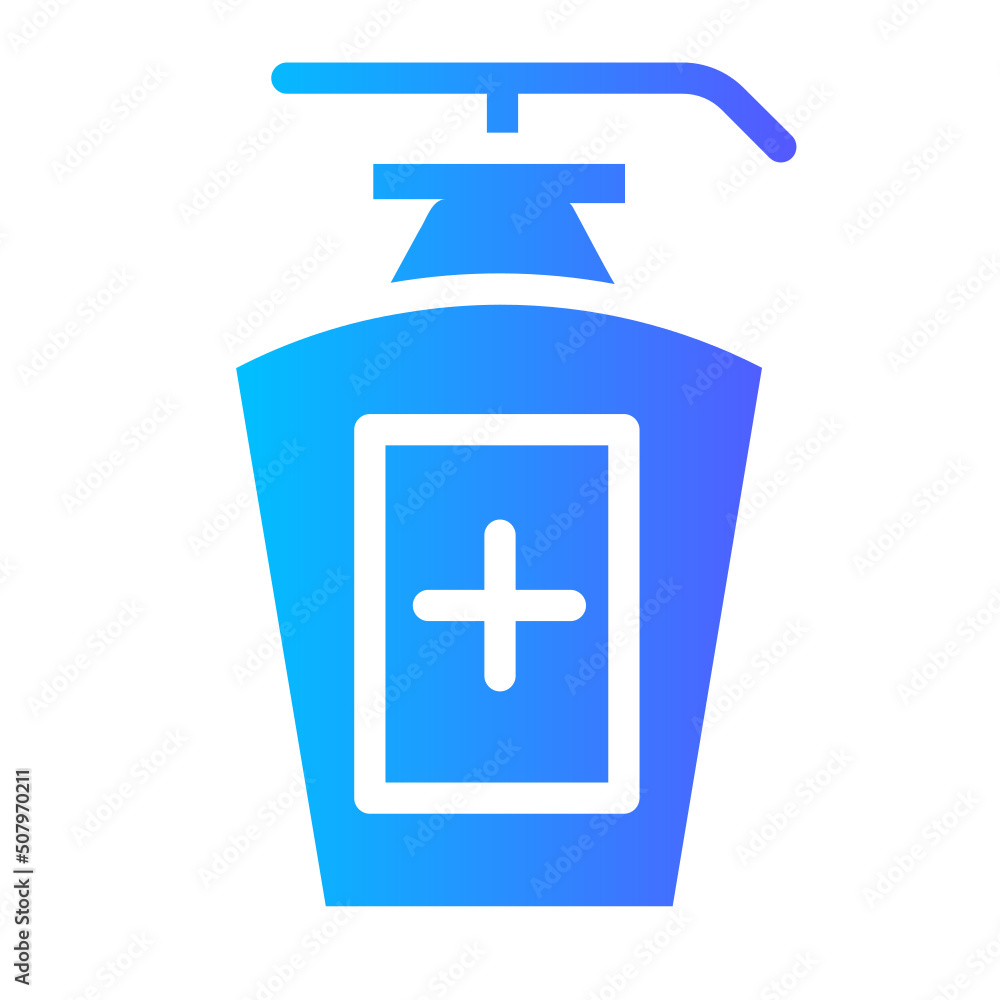 Obraz premium Flat Gradien gradient icon