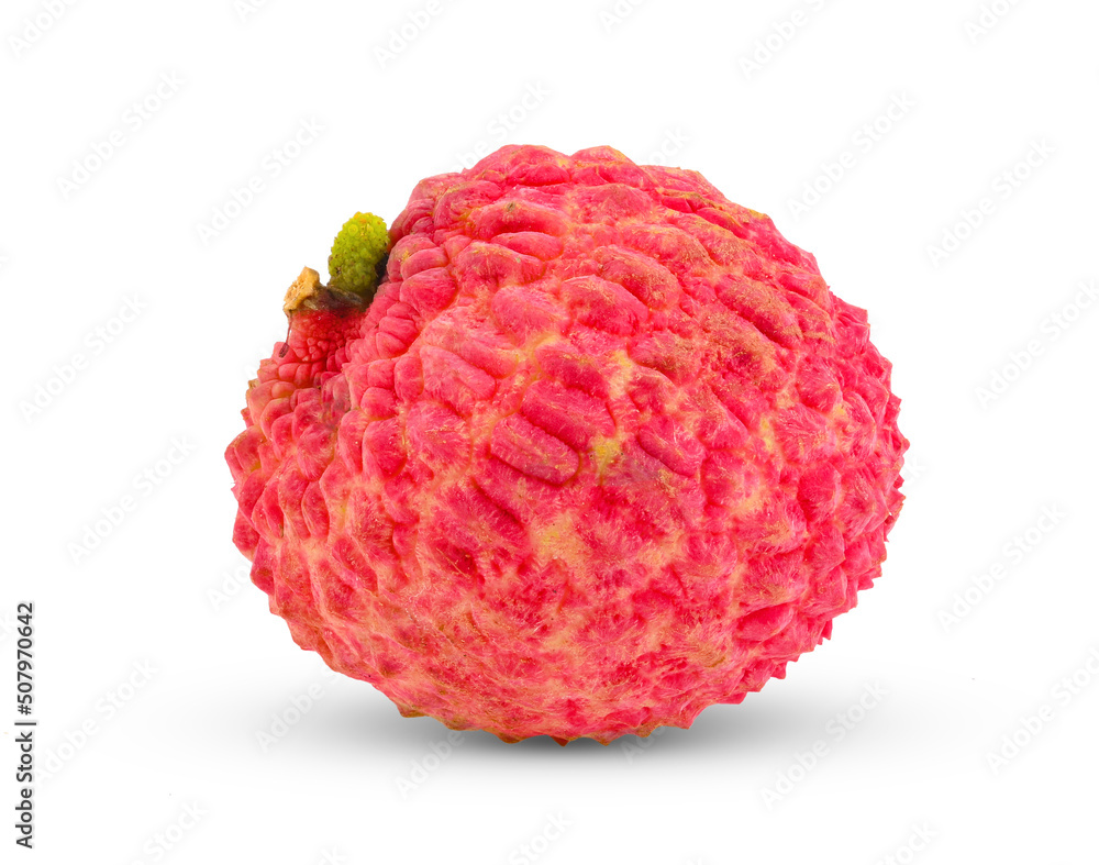 Lychee isolated on white Lychee isolated on white