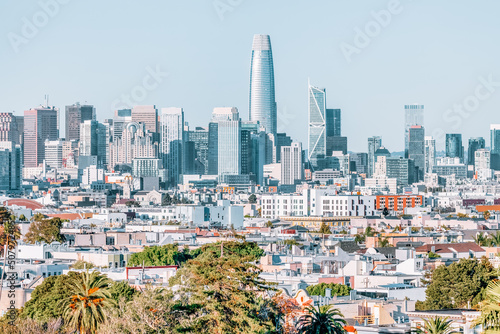 Canvas Print Dolores Park, San Francisco, California