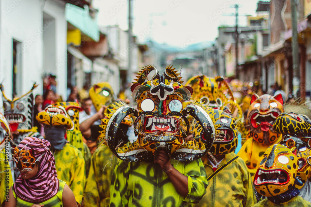 Fototapeta premium Danzas y tradiciones de México