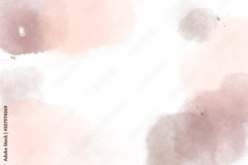 Fototapeta premium Background with neutral watercolors. Watercolor illustration for prints and web, covers, banners, wall arts, invitation cards, posters, backgrounds. #2
