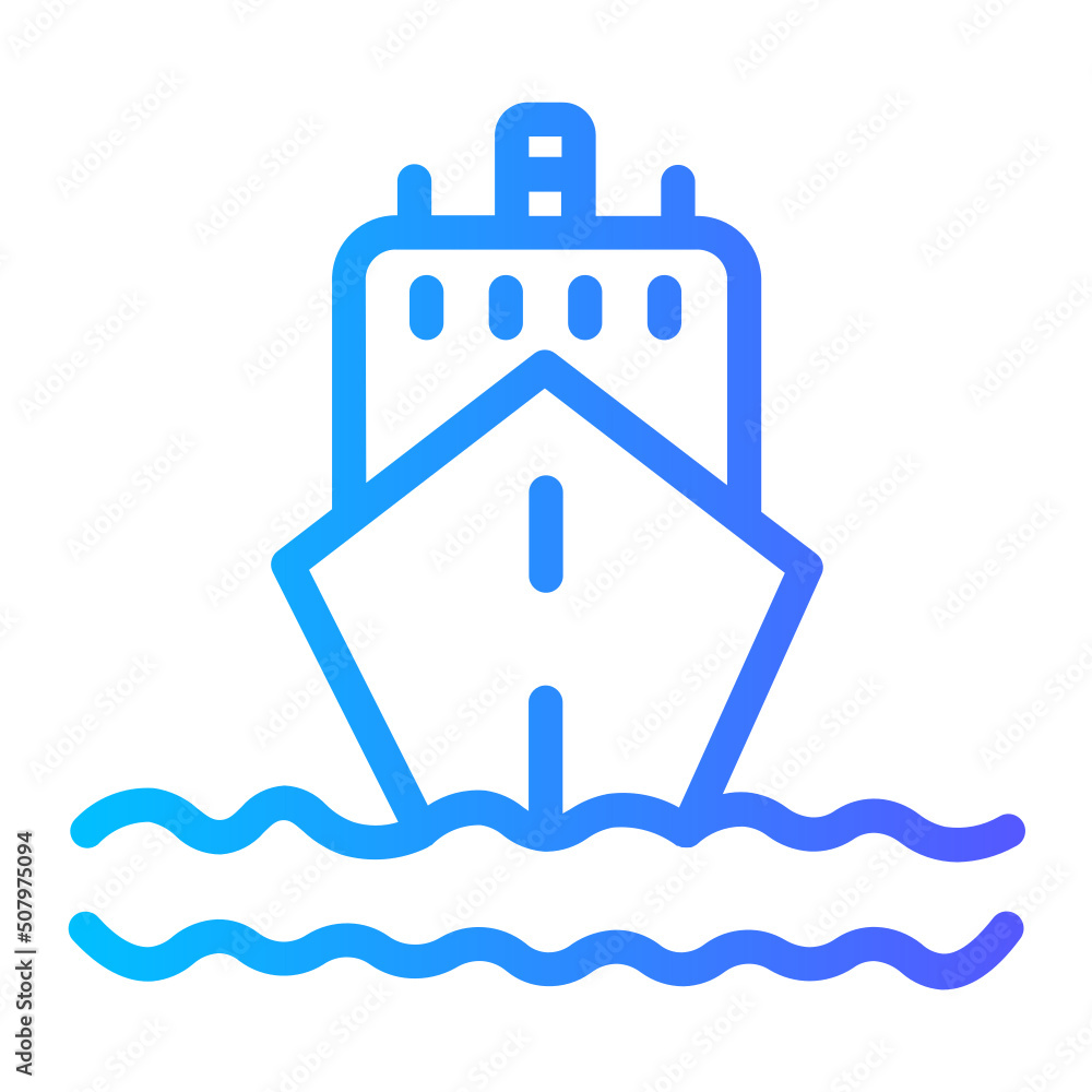 Flat Gradiend gradient icon Flat Gradiend gradient icon