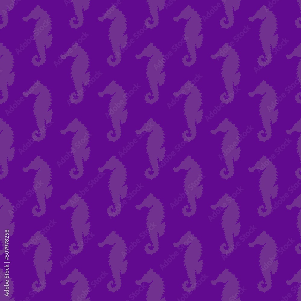 Summer seamless seahorse pattern for fabrics and kids and wrapping paper and textiles and gifts Summer seamless seahorse pattern for fabrics and kids and wrapping paper and textiles and gifts