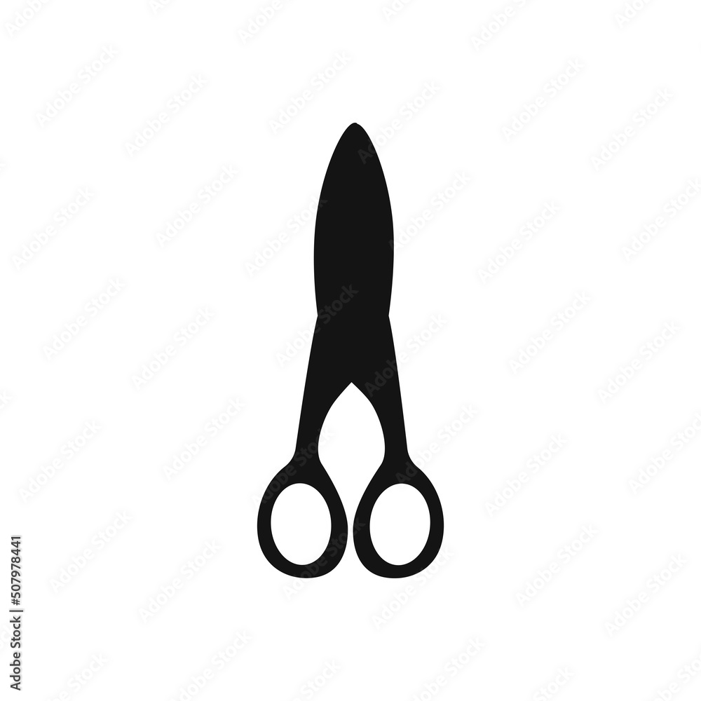 Vector hand drawn silhouette illustration Vector hand drawn silhouette illustration