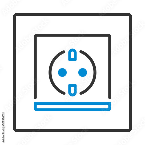 Europe Electrical Socket Icon