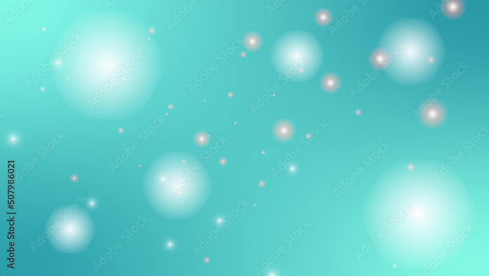 Naklejka premium blue technological background with lights