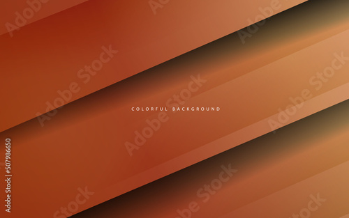 Abstract overlap layer brown color background