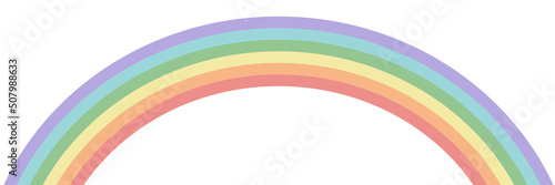 Vector illustration in LGBT concept. Symbol Lesbian, Gay, Bisexual, Transgender rainbow flag. Abstract banner, background, poster for pride month or lgbt design. Colorful rainbow at white background