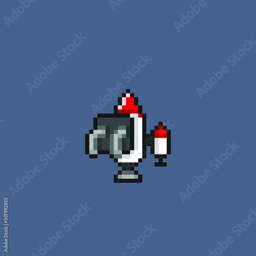 jet pack tool in pixel art style