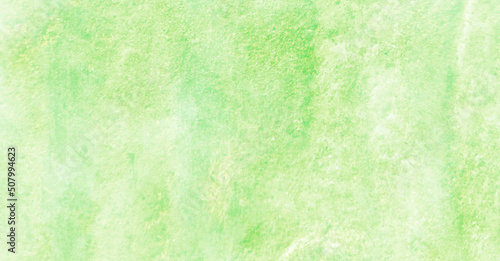Green neo mint color watercolor background with grunge texture, Creative green paper texture with space, Stylist green background for any design and decoration.
