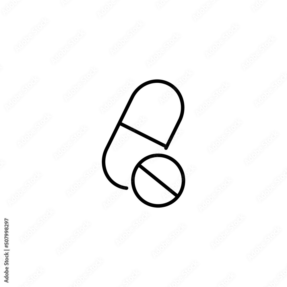 vector medical pills - medicine icon, capsule and drug - healthcare icon eps 10 vector medical pills - medicine icon, capsule and drug - healthcare icon eps 10