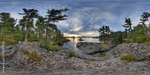 Early Morning, Eyrie Isle, McGregor Bay, Lake Huron