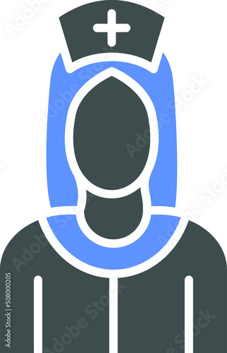 Vector Design Nurse Icon Style