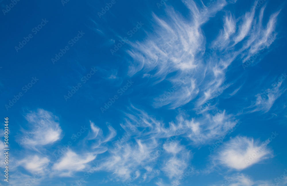 white clouds in the blue sky white clouds in the blue sky