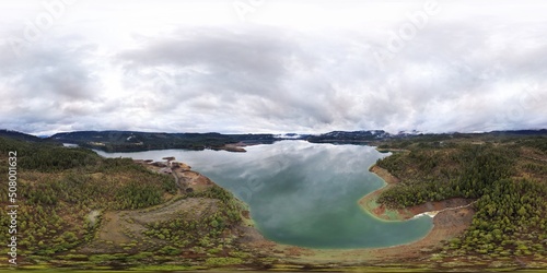 Lost Creek Lake (aerial)[2] photo