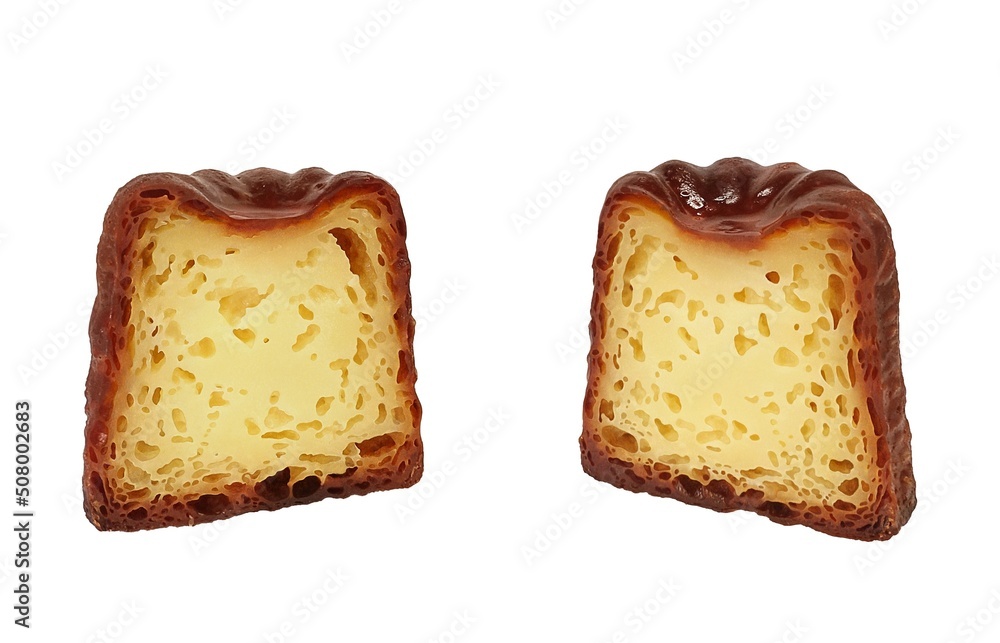 カヌレ ケーキ イラスト リアル 断面 Stock Illustration Adobe Stock