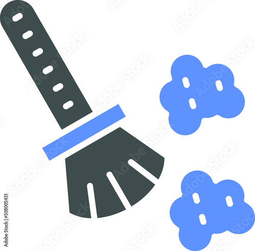 Vector Design Dusting Icon Style