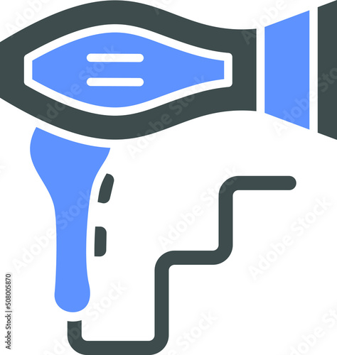 Vector Design Hairdryer Icon Style