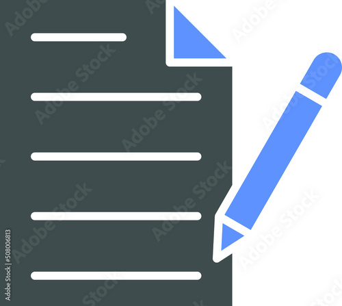 Vector Design Blog Icon Style