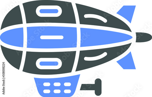 Vector Design Zeppelin Icon Style