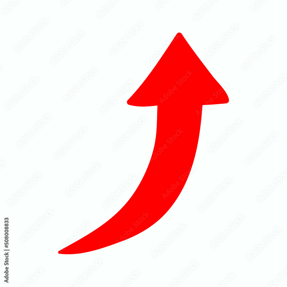 Red arrow icon vector EPS- 10 Red arrow icon vector EPS- 10
