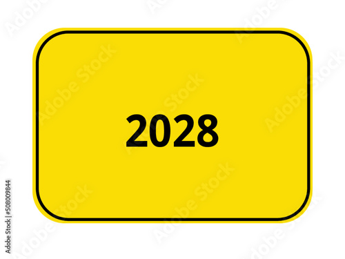 Ortseingangsschild - 2028