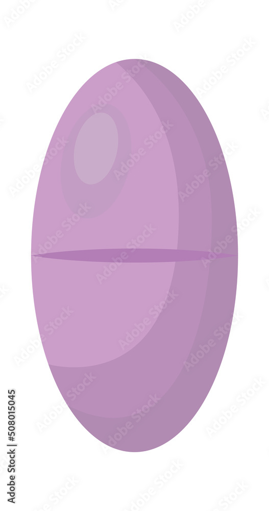 Ellipse pill Medical icon. Vector illustration Ellipse pill Medical icon. Vector illustration