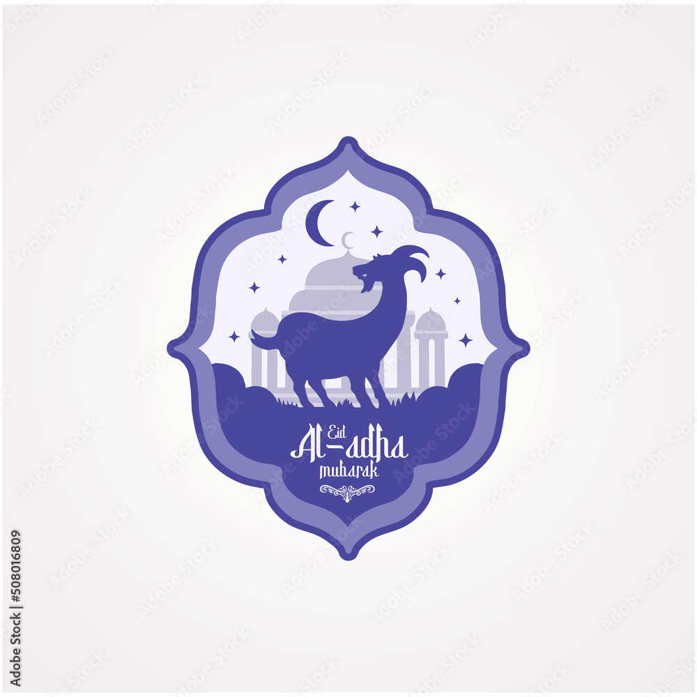 greeting eid al-adha vector illustration template greeting eid al-adha vector illustration template