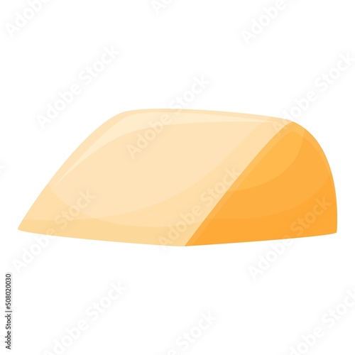 Spanish cheese icon cartoon vector. Spain food. Madrid dish