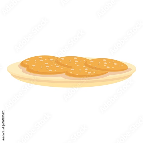 Australian cuisine icon cartoon vector. Dinner food. Breakfast dish