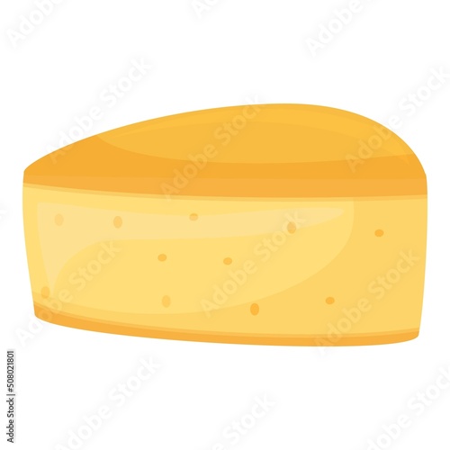 Austrian cheese icon cartoon vector. Austria food. National menu