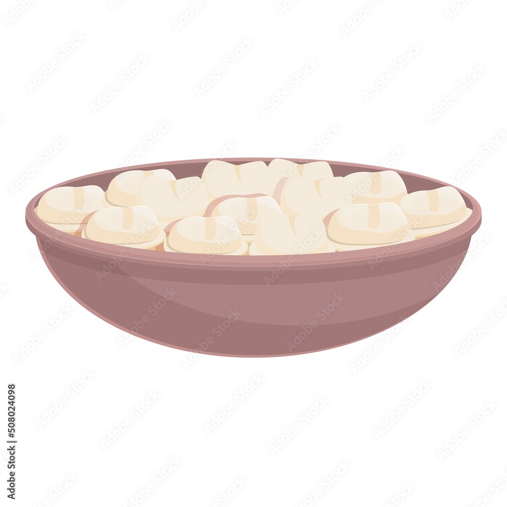 Baku meal icon cartoon vector. Armenia food. Dish rice Baku meal icon cartoon vector. Armenia food. Dish rice