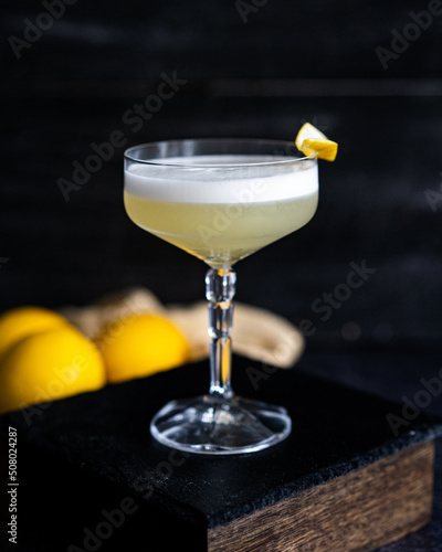 Gin Cocktail Lemon