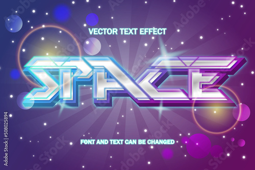 space universe glow light with sparling flare stars editable text effect style template background wallpaper banner poster flyer	
 photo