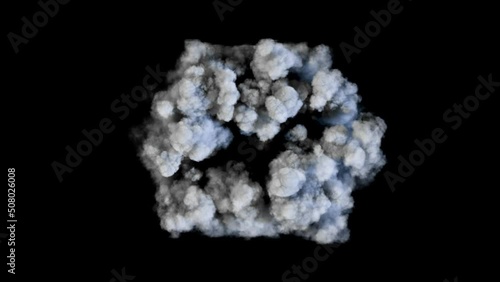 煙　噴煙　エフェクト　CG　FUME　SMOKE　EFFECTS